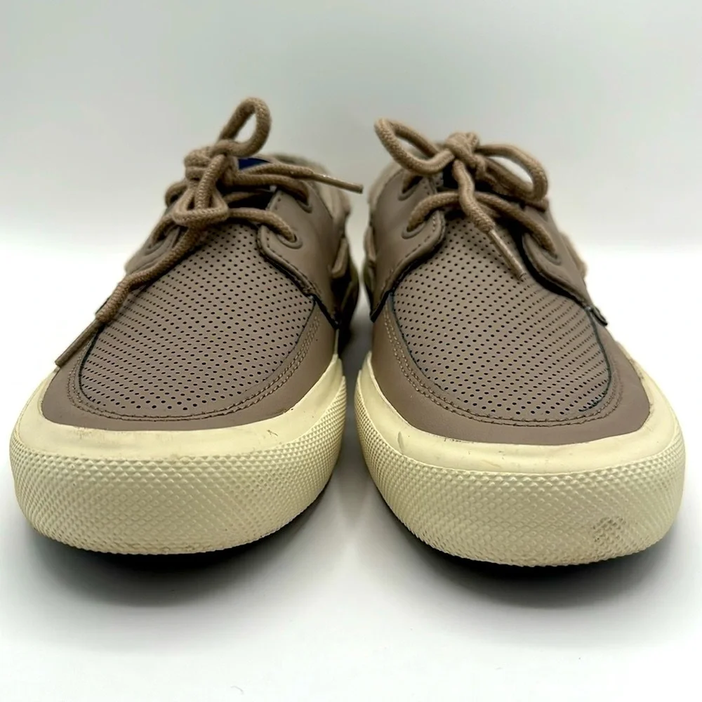 Sperry Mens Boat Shoes Soletide 2-Eye Seacycled Mens Size 8